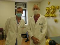 Photo of doctor sander connolly and doctor robert solomon